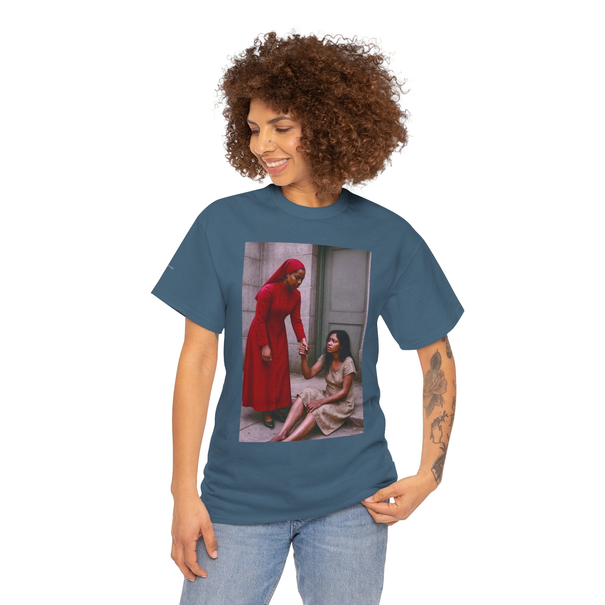 Artistic Unisex Tee - Feminine and Bold Design, Comfortable Cotton Shirt for Everyday Wear, Fashion Statement, Gift for Friends