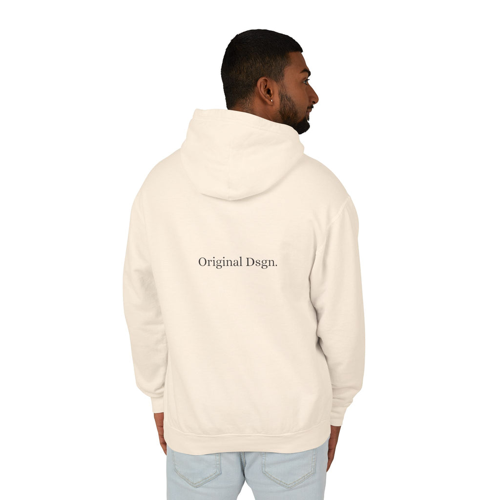 Lightweight Hooded Sweatshirt, Streetwear, Art Design, Graduations, Gifting, Cool Casual Wear