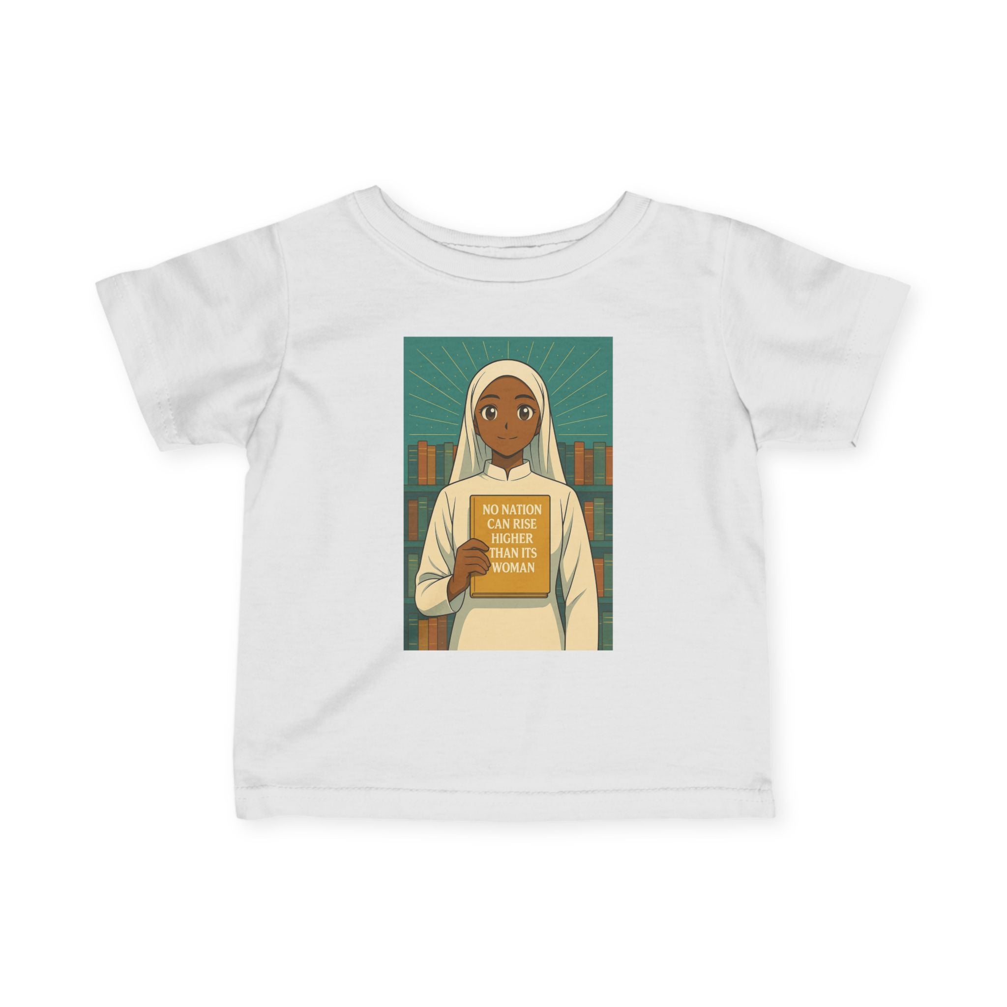 positive message Infant Tee - Designer Baby Shirt, Cute Kids Clothing, Unique Baby Gift, Toddler Outfit, Children's Apparel