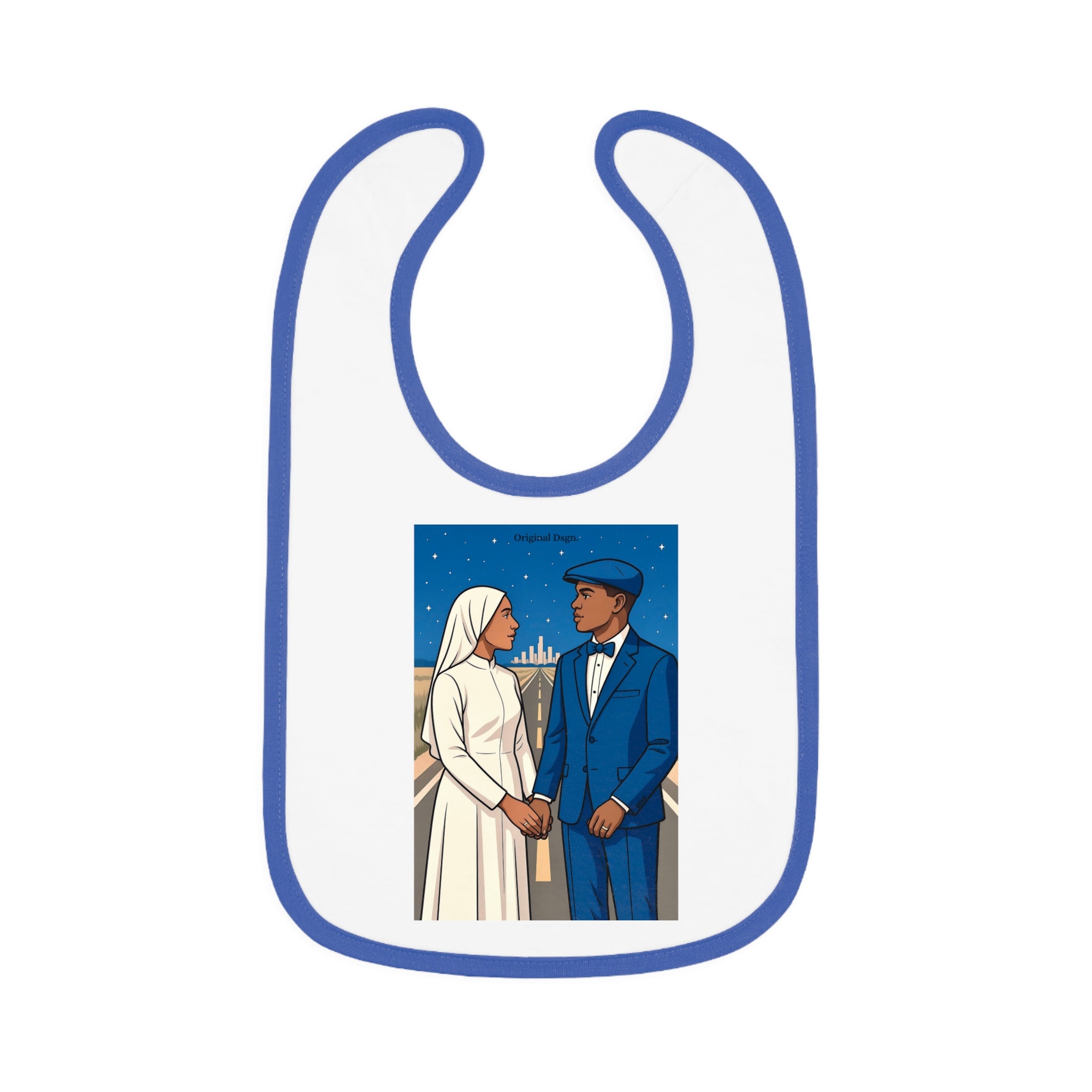 Stylish Baby Bib with Contrast Trim, Perfect Gift for New Parents, Baby Shower Essential, Cute Baby Accessories, Newborn Outfit, [...]